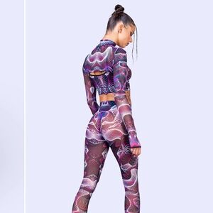 Purple mesh Badinka set!